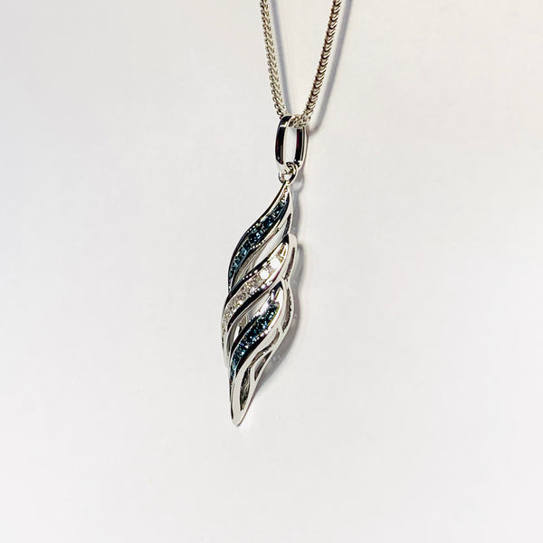BLUE DIAMOND PENDANT