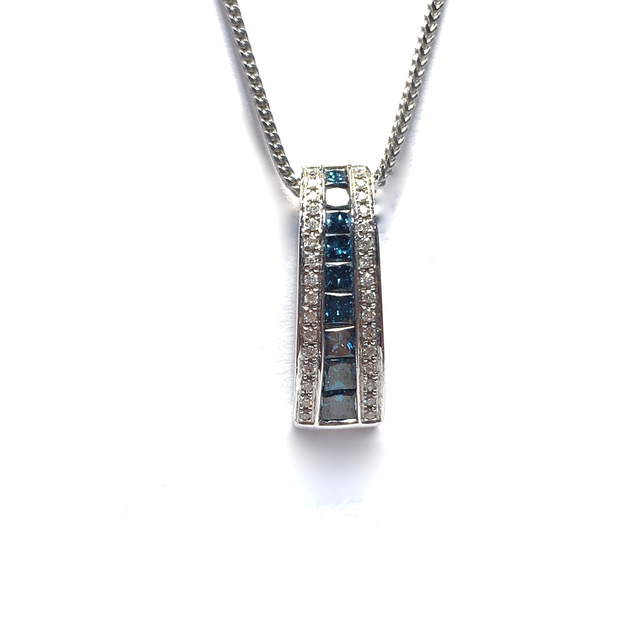 BLUE DIAMOND PENDANT