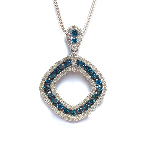 BLUE DIAMOND PENDANT