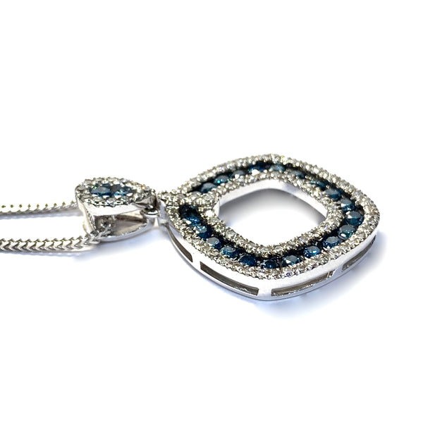 BLUE DIAMOND PENDANT