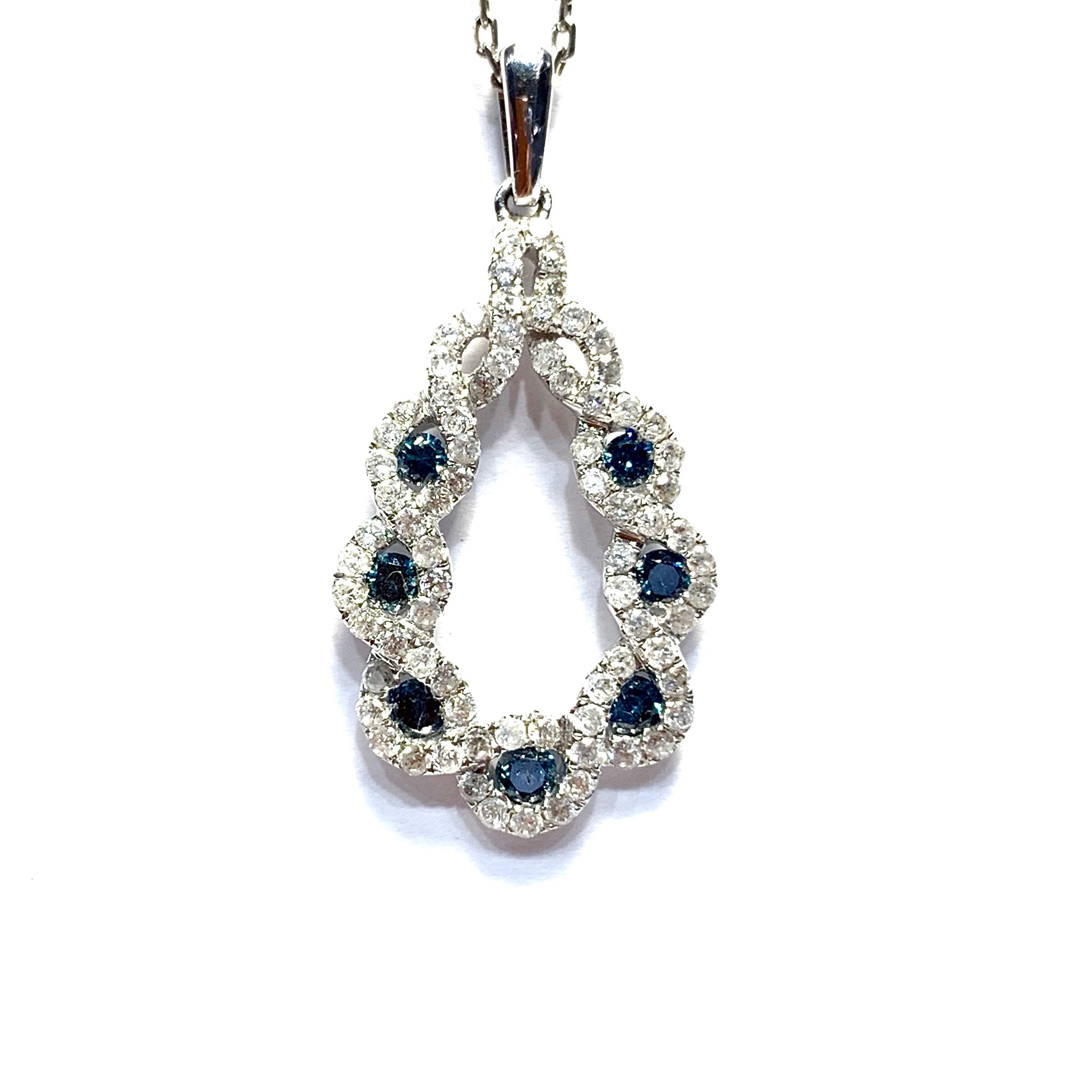 BLUE DIAMOND PENDANT