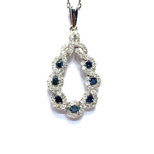BLUE DIAMOND PENDANT