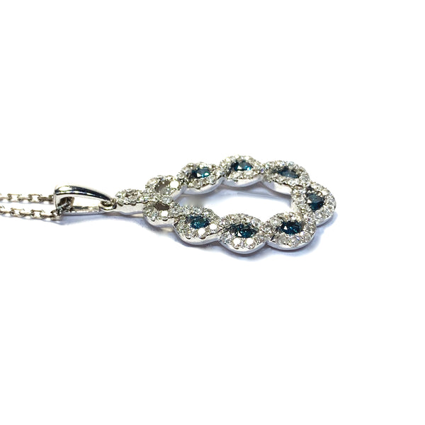 BLUE DIAMOND PENDANT
