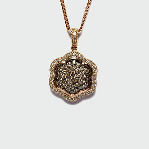BROWN DIAMOND PENDANT