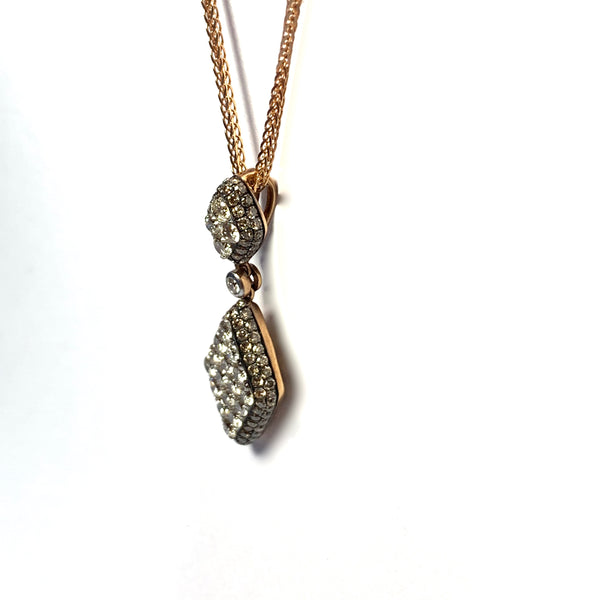 BROWN DIAMOND PENDANT