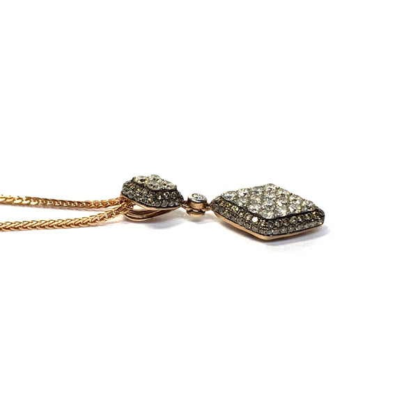 BROWN DIAMOND PENDANT