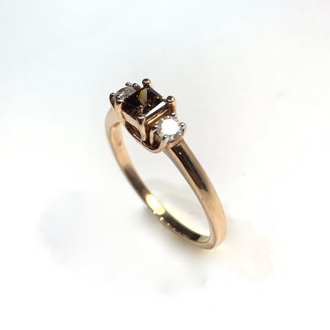 BROWN DIAMOND RING