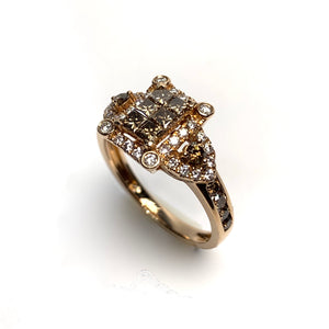 BROWN DIAMOND RING