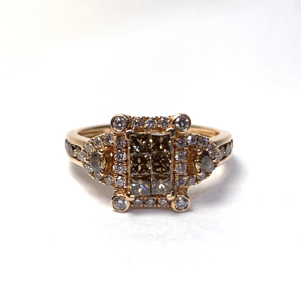 BROWN DIAMOND RING