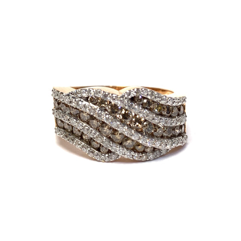 BROWN DIAMOND RING