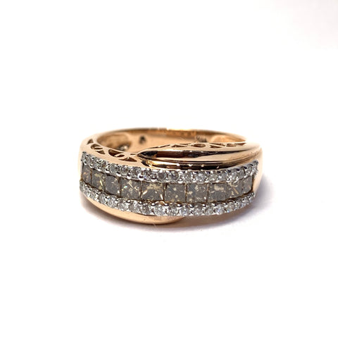 BROWN DIAMOND RING