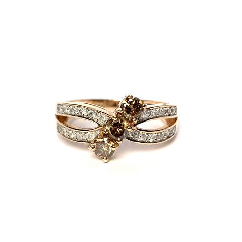 BROWN DIAMOND RING