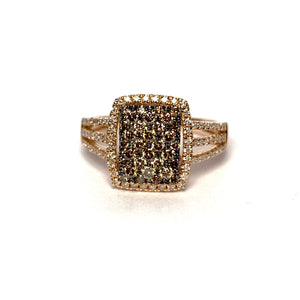 BROWN DIAMOND RING