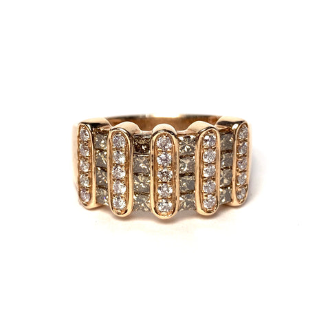 BROWN DIAMOND RING