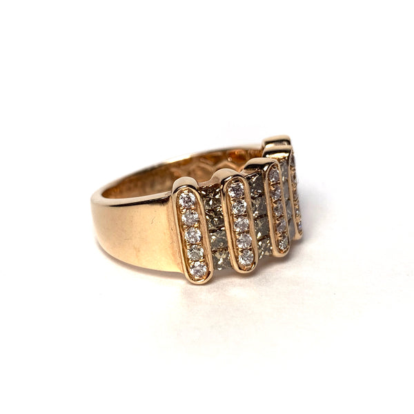 BROWN DIAMOND RING