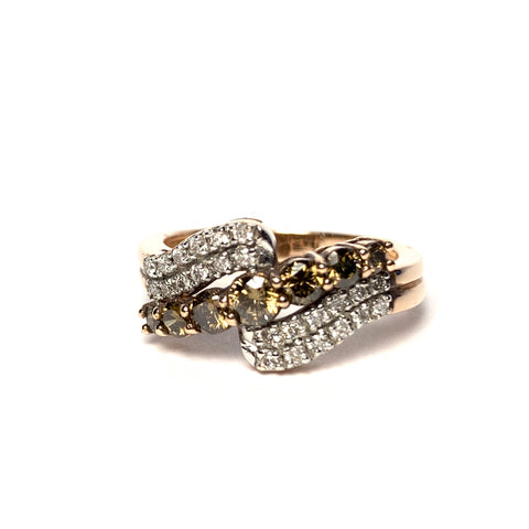 BROWN DIAMOND RING