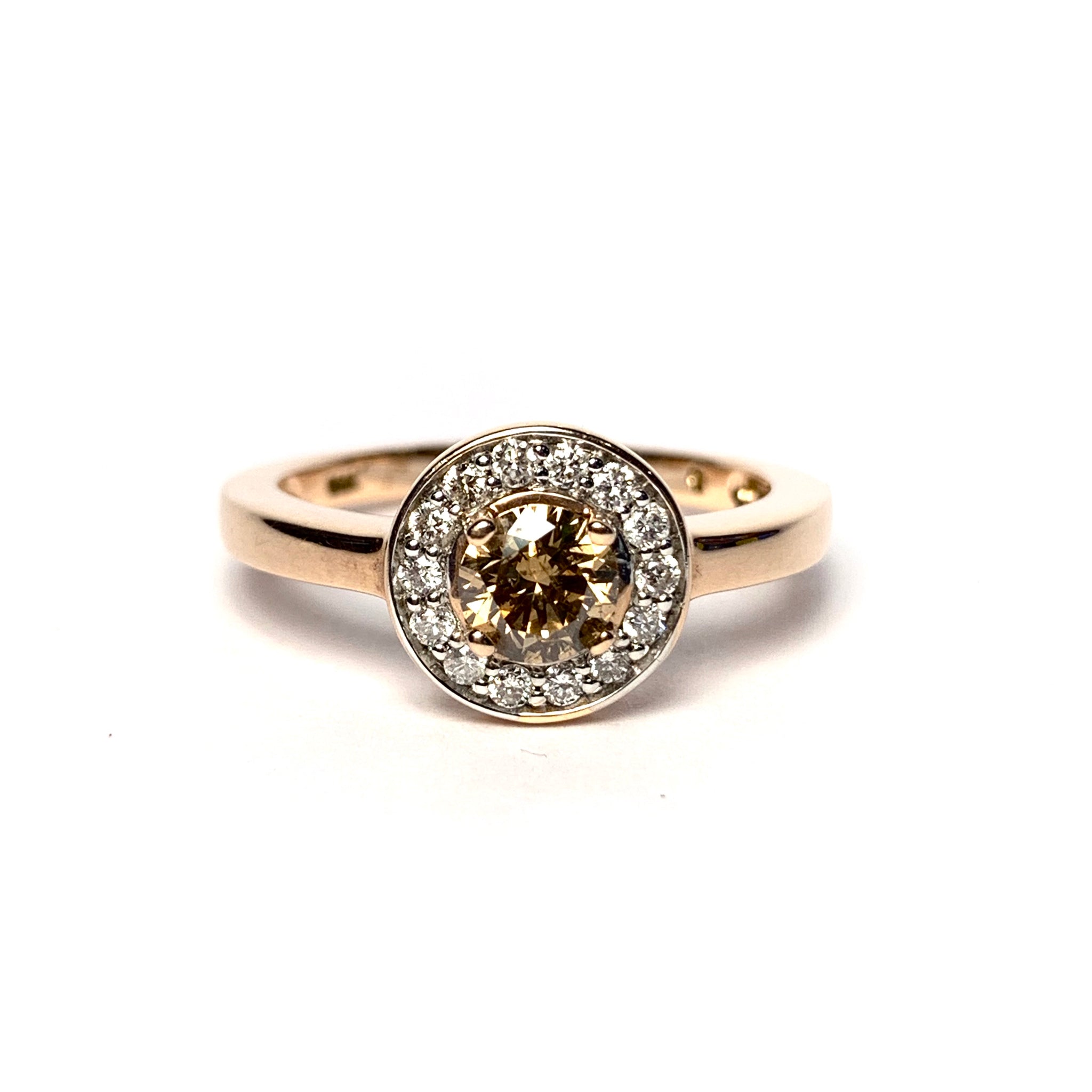 BROWN DIAMOND RING