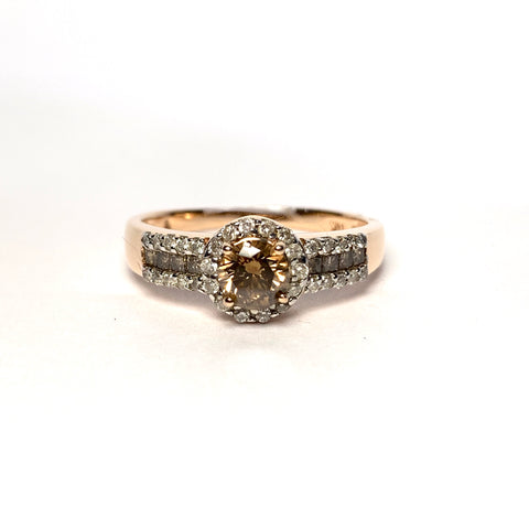 BROWN DIAMOND RING