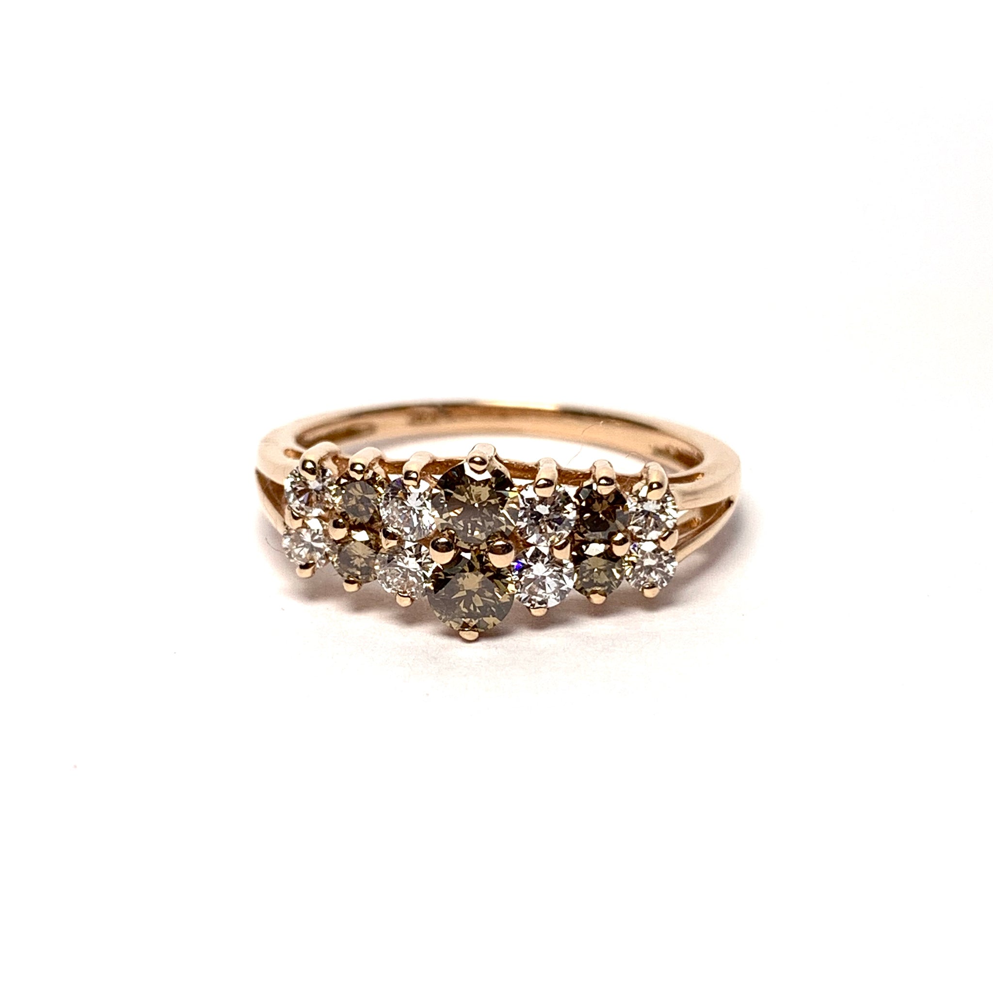 BROWN DIAMOND RING