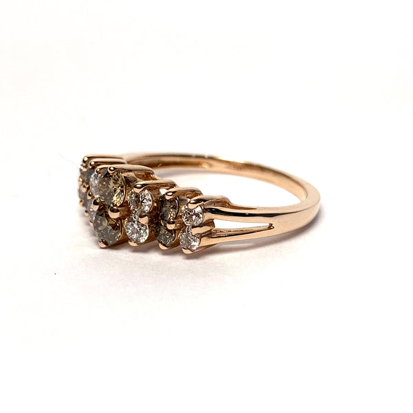 BROWN DIAMOND RING