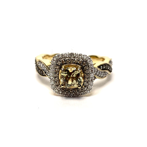 BROWN DIAMOND RING