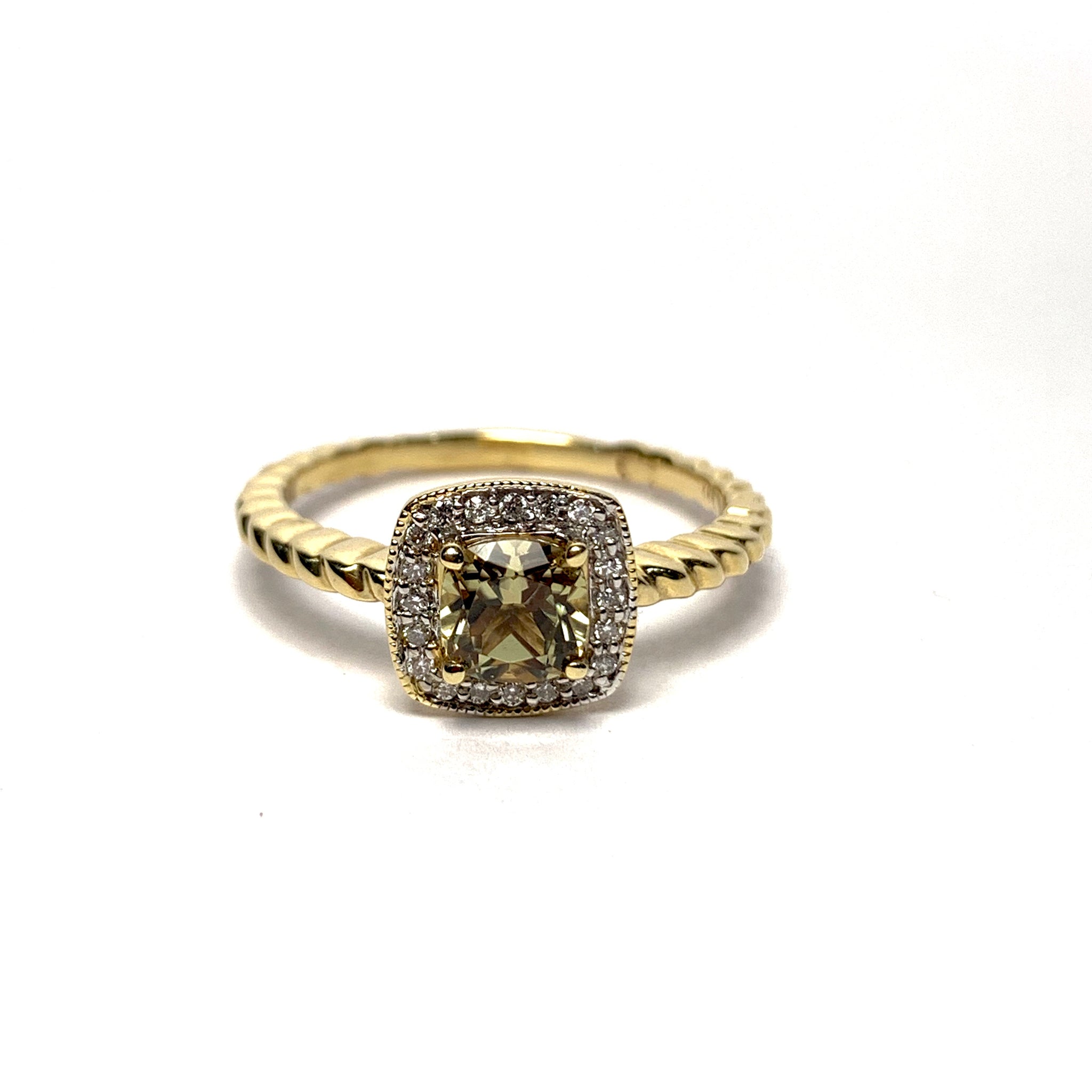 BROWN DIAMOND RING