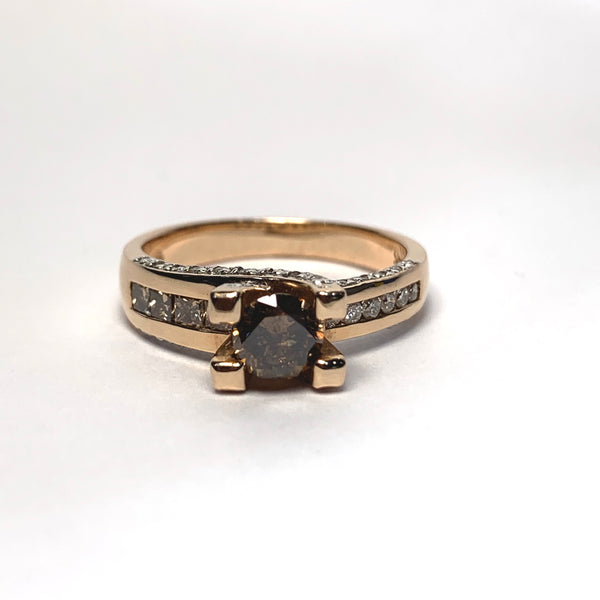 BROWN DIAMOND RING