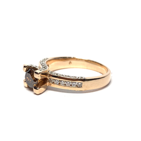 BROWN DIAMOND RING