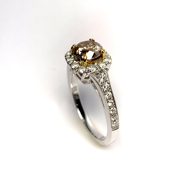 BROWN DIAMOND RING