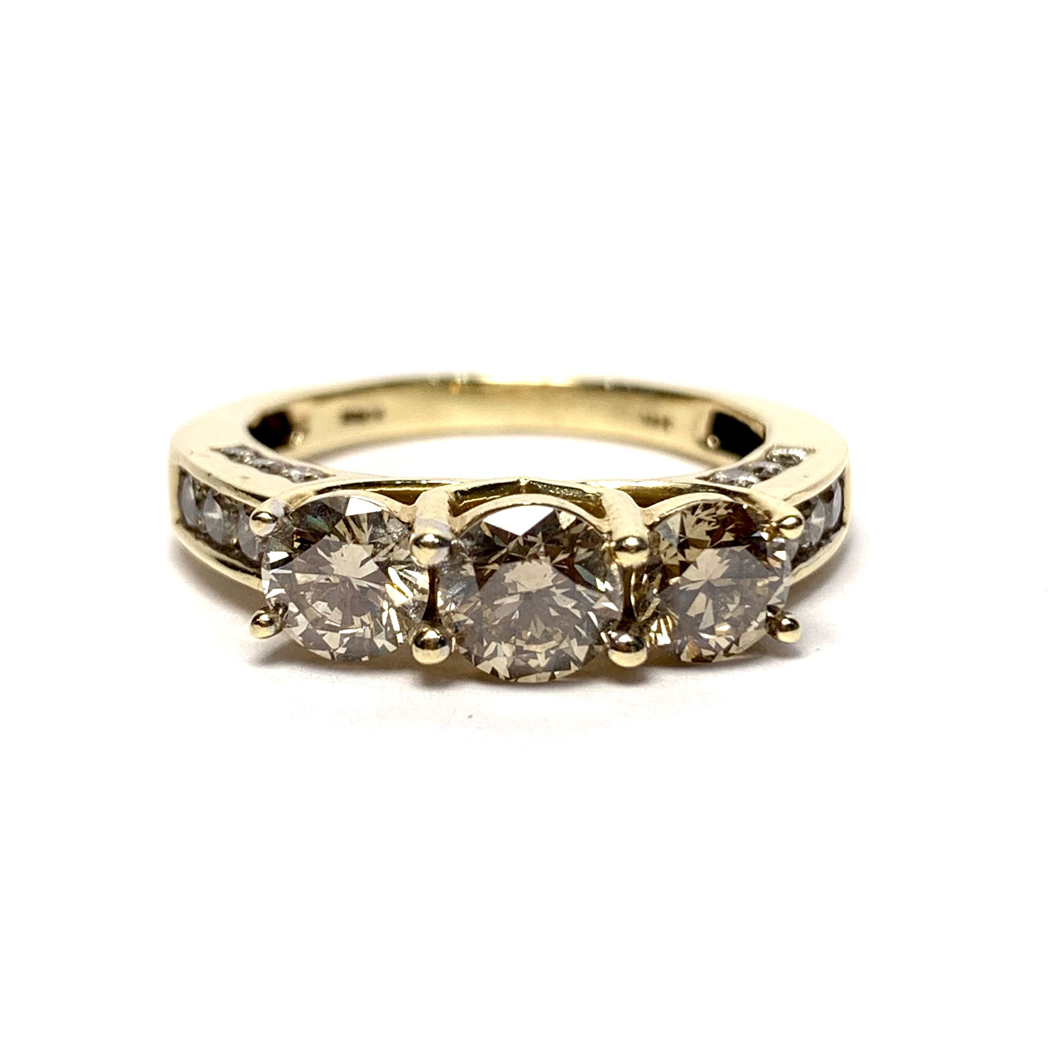 BROWN DIAMOND RING