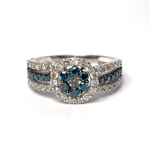 BLUE DIAMOND RING