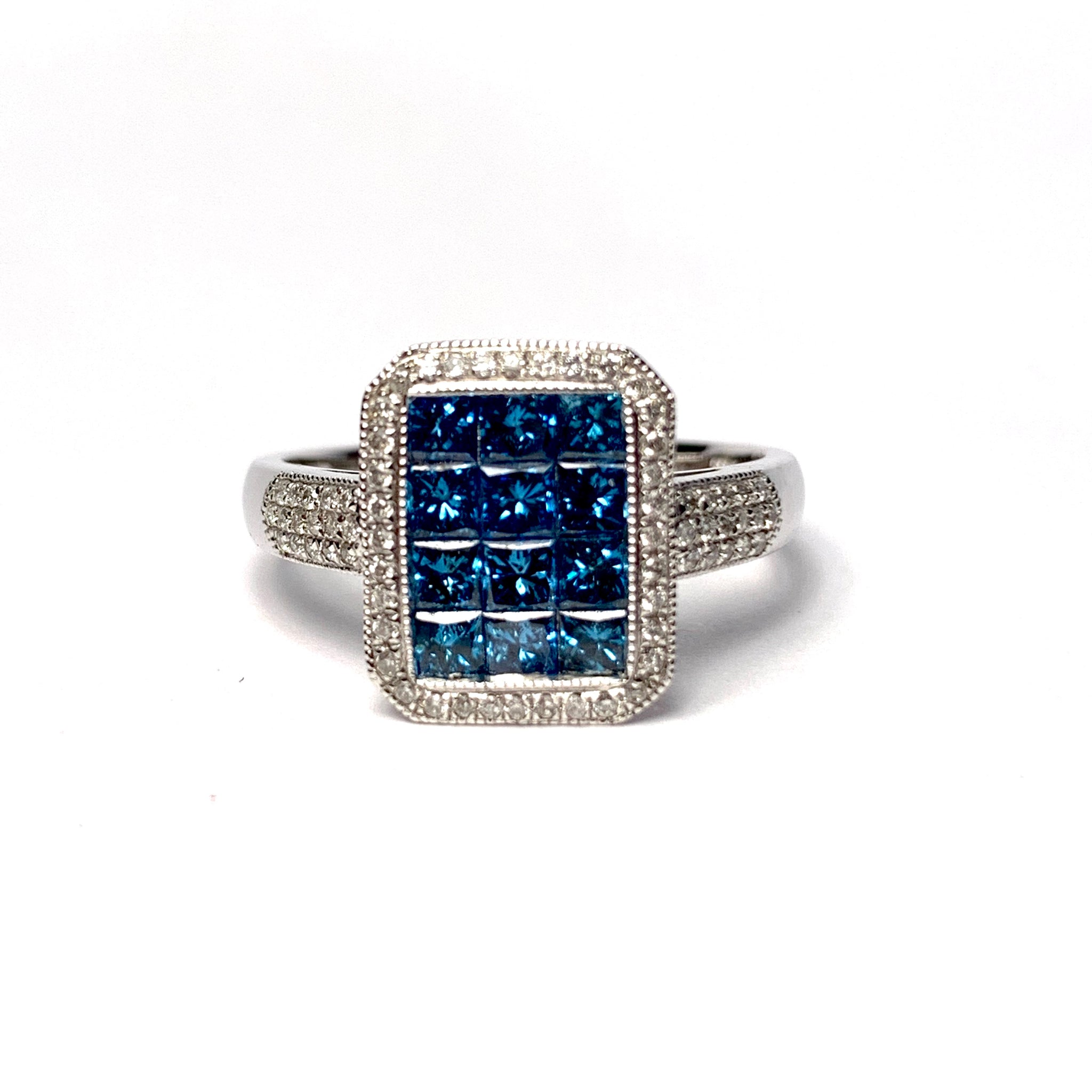 BLUE DIAMOND RING