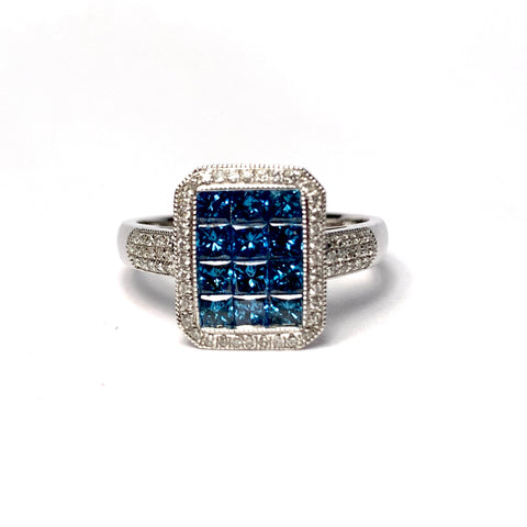 BLUE DIAMOND RING
