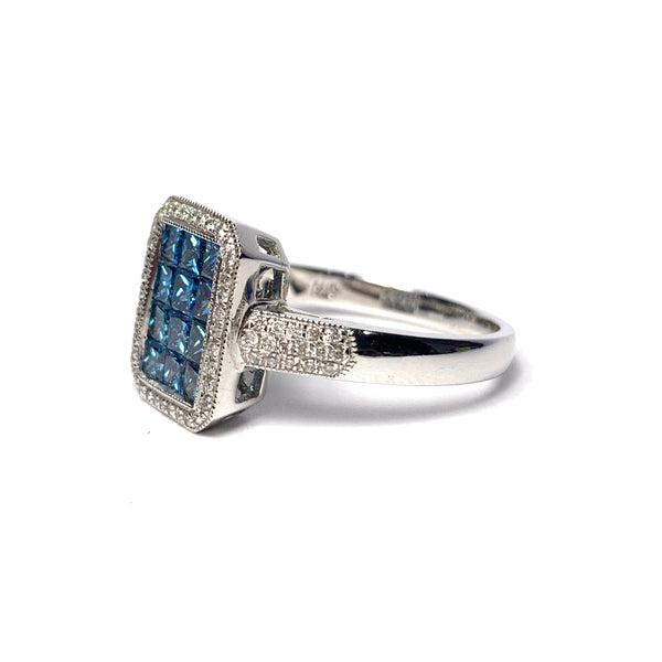 BLUE DIAMOND RING