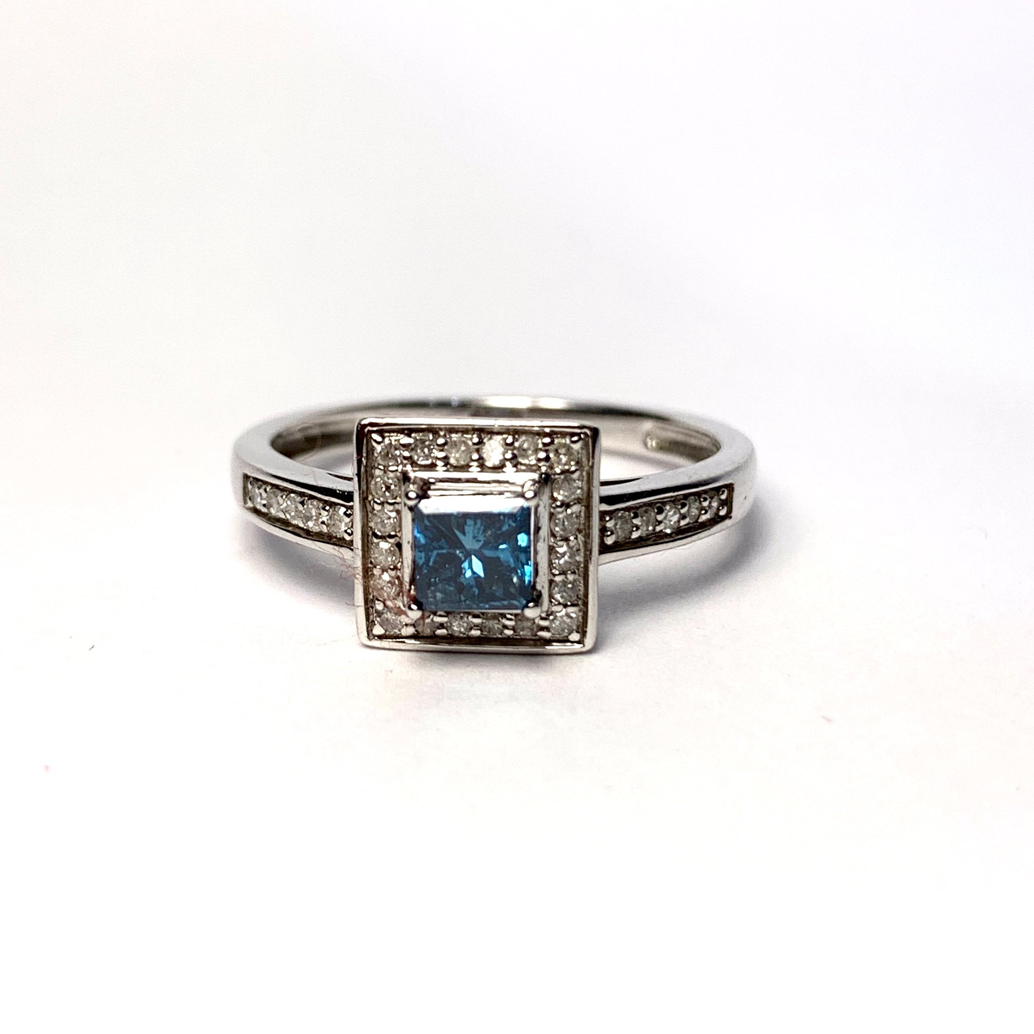 BLUE DIAMOND RING