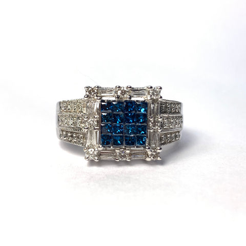BLUE DIAMOND RING