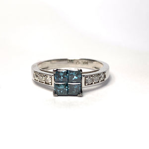 BLUE DIAMOND RING