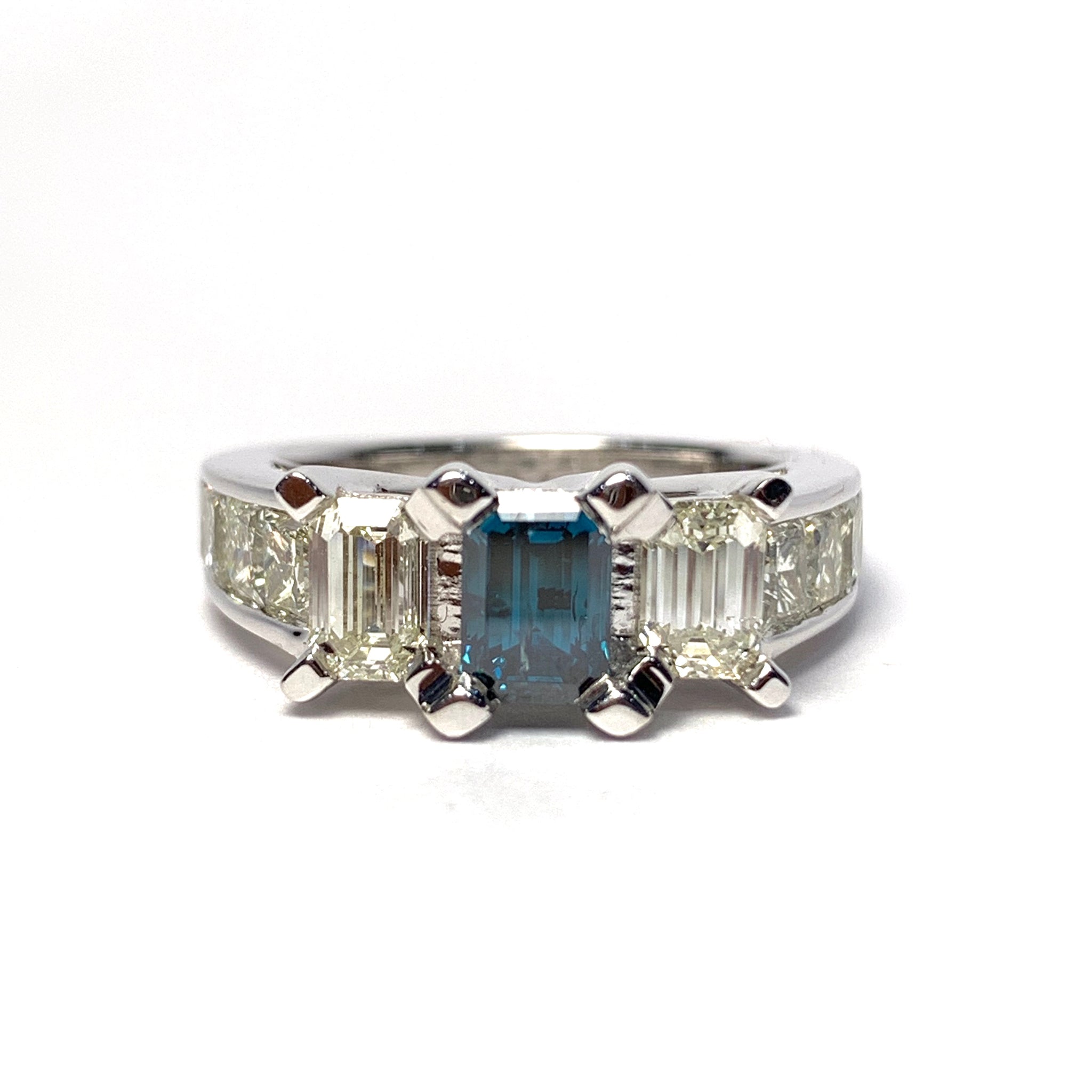 BLUE DIAMOND RING
