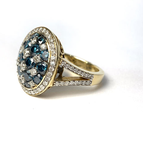 BLUE DIAMOND RING