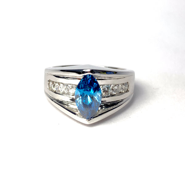 BLUE DIAMOND RING