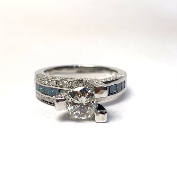 BLUE DIAMOND RING