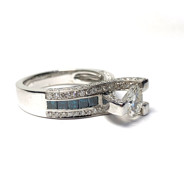 BLUE DIAMOND RING