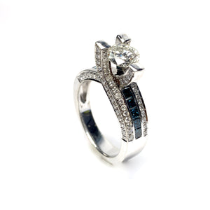 BLUE DIAMOND RING
