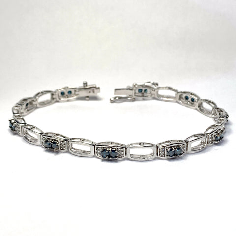 BLUE DIAMOND BRACELET