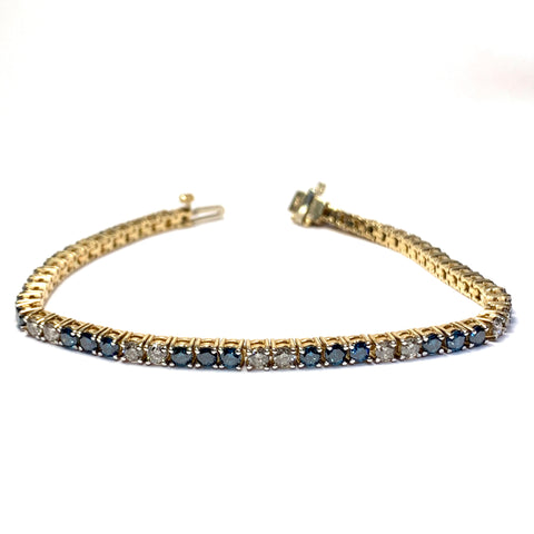 BLUE DIAMOND BRACELET