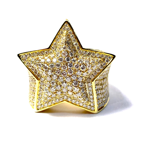 MEN’S DIAMOND STAR RING