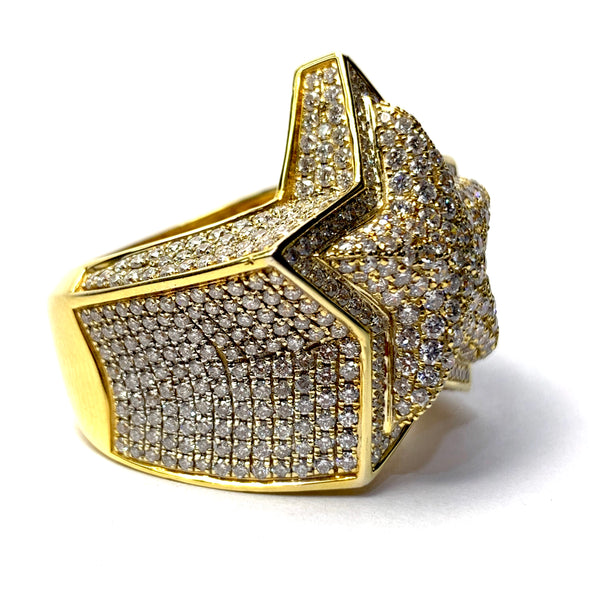 MEN’S DIAMOND STAR RING