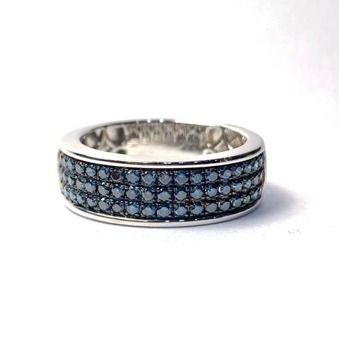 MEN’S BLUE DIAMOND RING