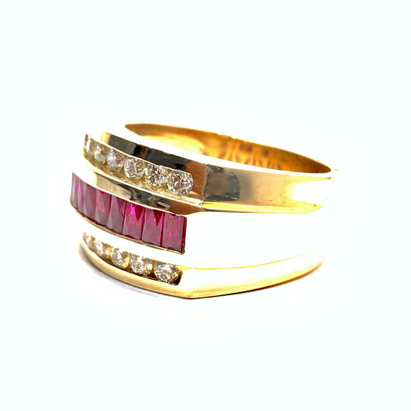 MEN’S RUBY RING