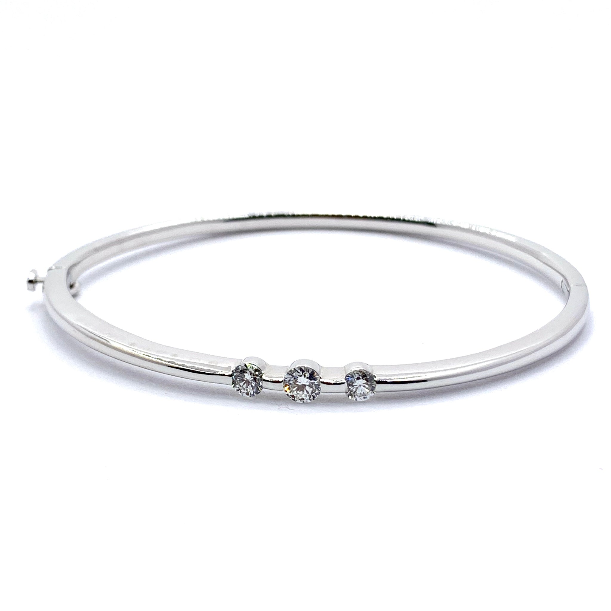 DIAMOND BANGLE BRACELET